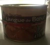 Langue de boeuf sauce madere