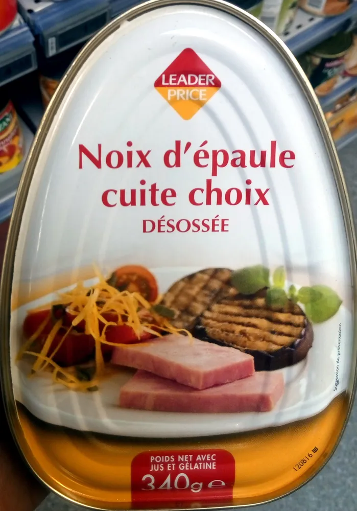 Noix d'épaule cuite choix désossée