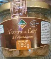 Terrine de cerf à l'armagnac