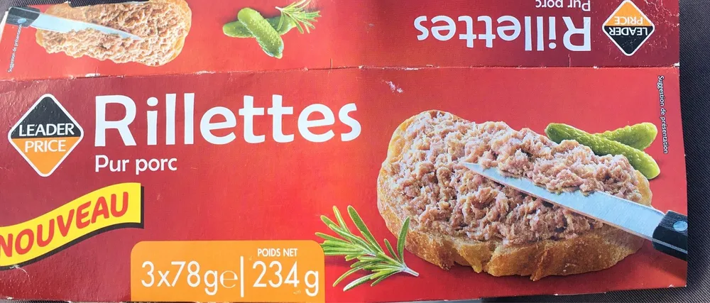 Rillettes pur porc