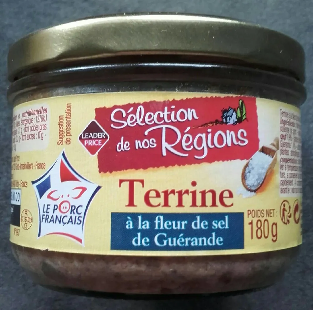 Terrine à la fleur de sel de Guérande
