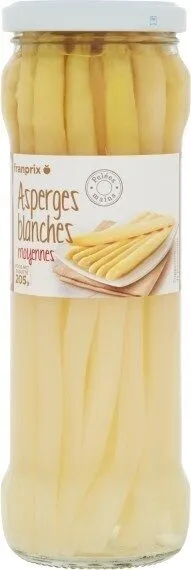 Asperges blanches calibre moyen