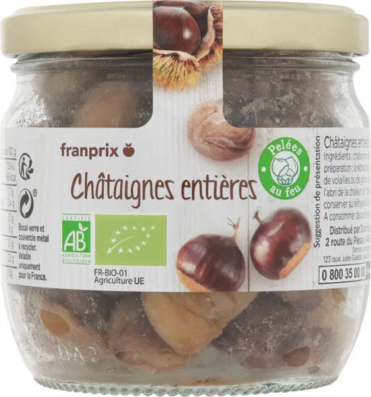 chataignes entieres bio