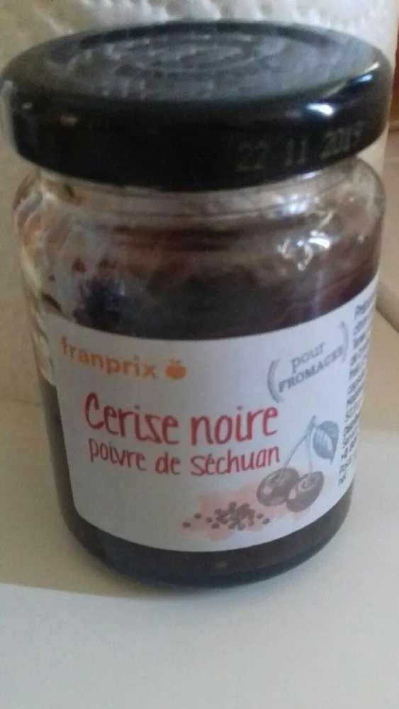 Cerise noire poivre de séchuan