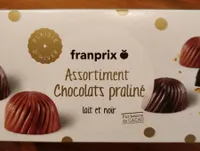Assortiment Chocolats praliné