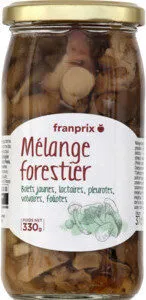garniture forestiere