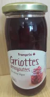 Griottes denoyautees au sirop léger