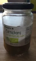 Cornichons au vinaigre de cidre