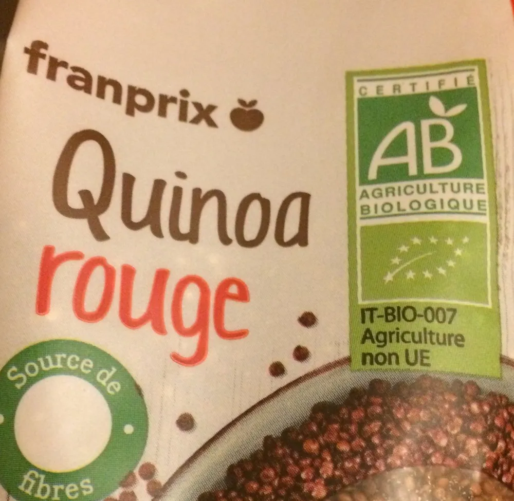 Quinoa rouge