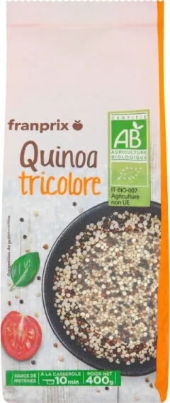 Quinoa tricolore bio