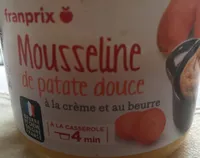 Mousseline de patate douce