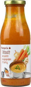 veloute de carottes curry gingembre