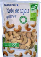 noix de cajou bio grillees sans sel ajoute