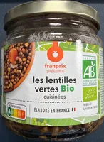 Les lentille la cuisinées bio