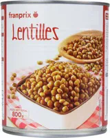 lentilles preparees