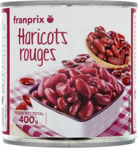 haricots rouges cuits