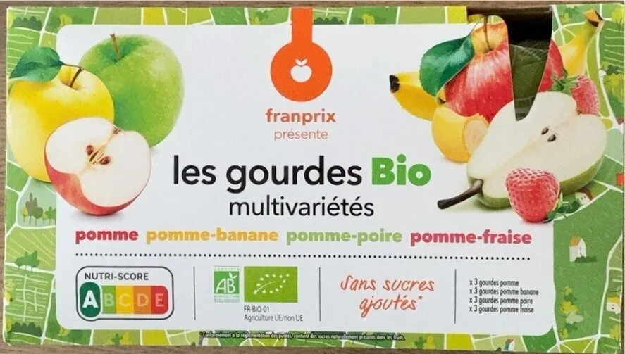 Les gourdes bio multivariétés
