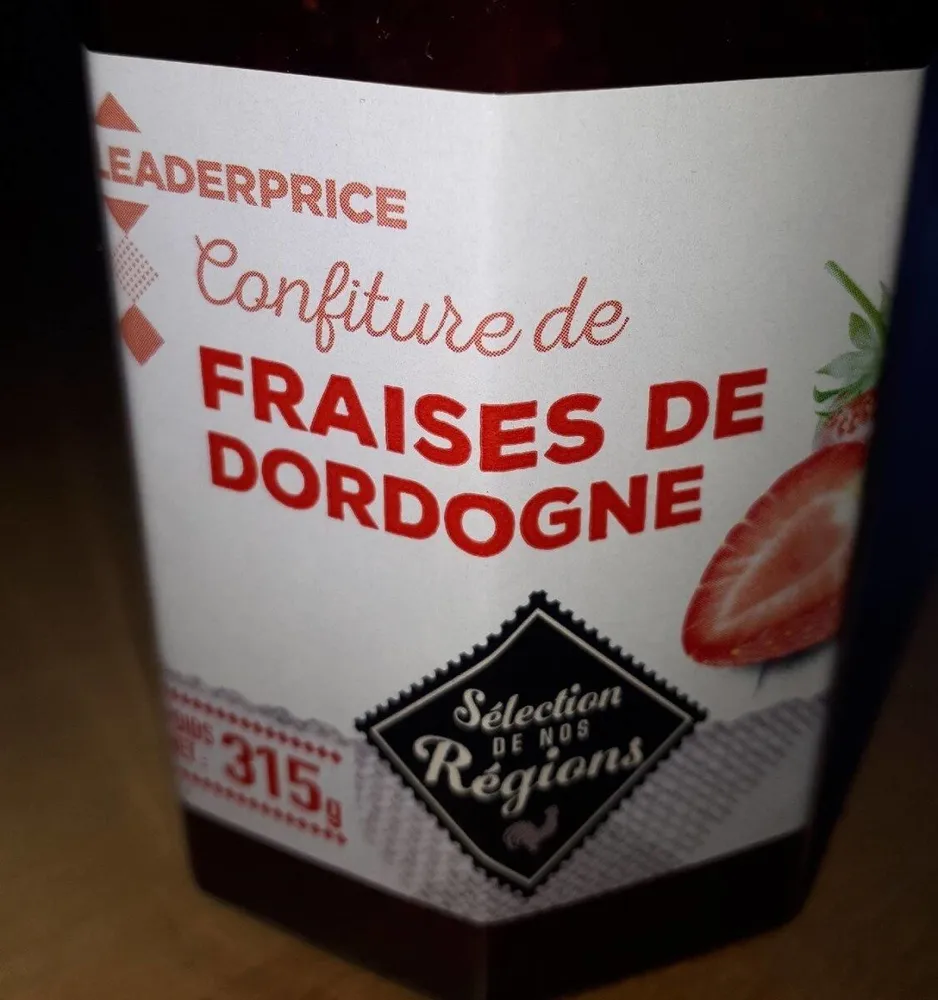 Confiture de fraises de Dordogne
