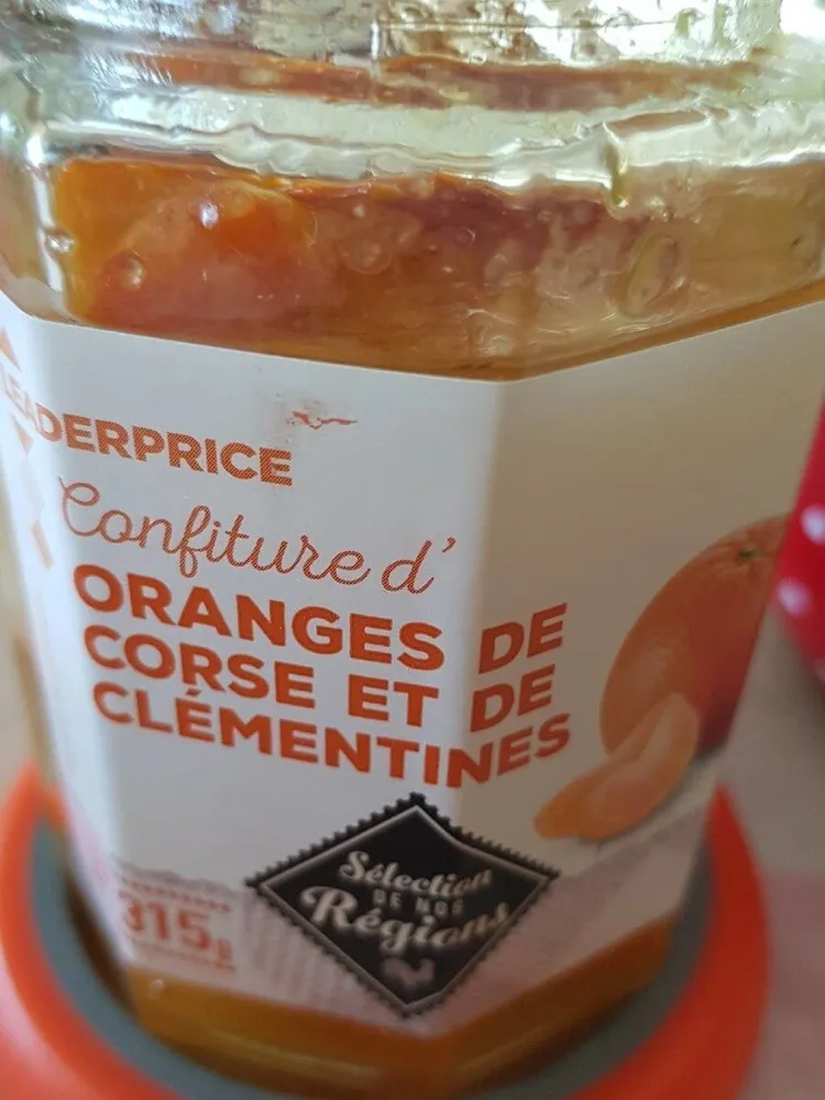 Confiture d'oranges et de clémentines