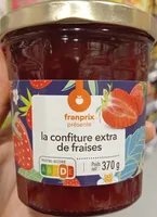 Confiture extra de fraises