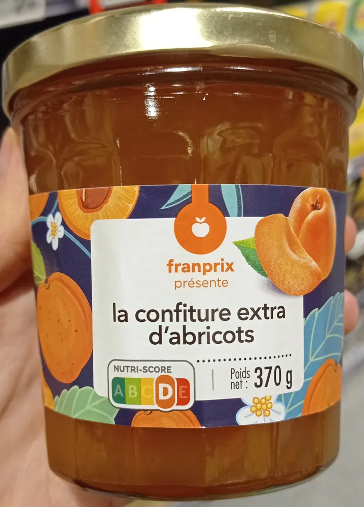 Confiture extra d'abricots