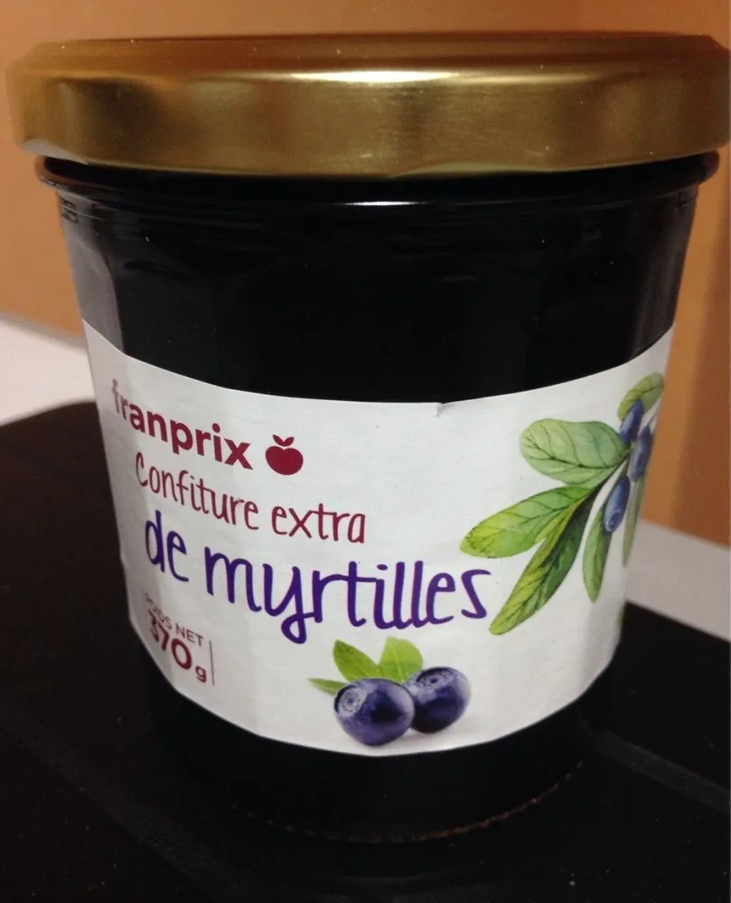 Confiture extra myrtilles