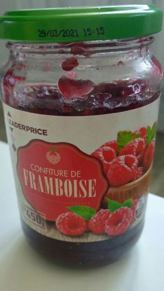Confiture de framboise