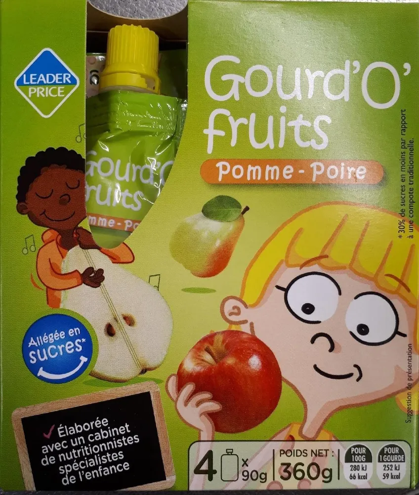 Gourd'O fruits - Pomme Poire