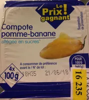 Compote pomme banane