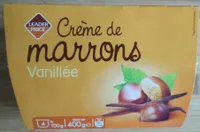 Crème de marrons Vanillée