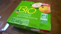 Compote pomme poire