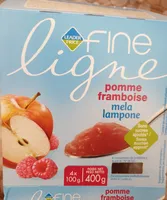 Compote pomme framboise