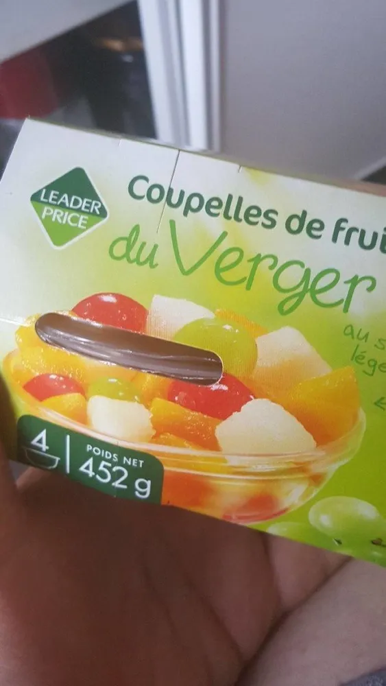 Coupelles de Fruits du Verger