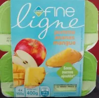 Fine ligne - Purée de pomme ananas mangue