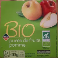 Purée de fruit pomme