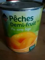 Pêches Demi-fruit au sirop léger