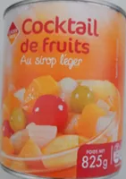 Cocktail de fruits au sirop léger