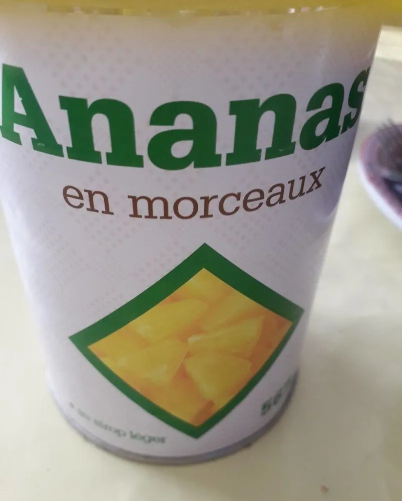 Ananas en morceaux