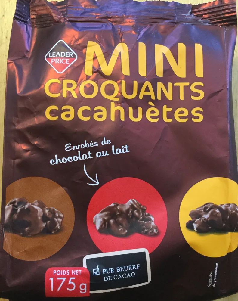 Mini croquants cacahuètes