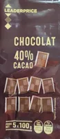 Chocolat 40% cacao