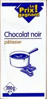 Chocolat noir patissier