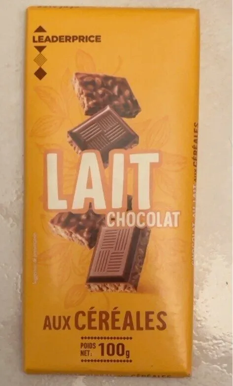 Chocolat au lait aux céréales