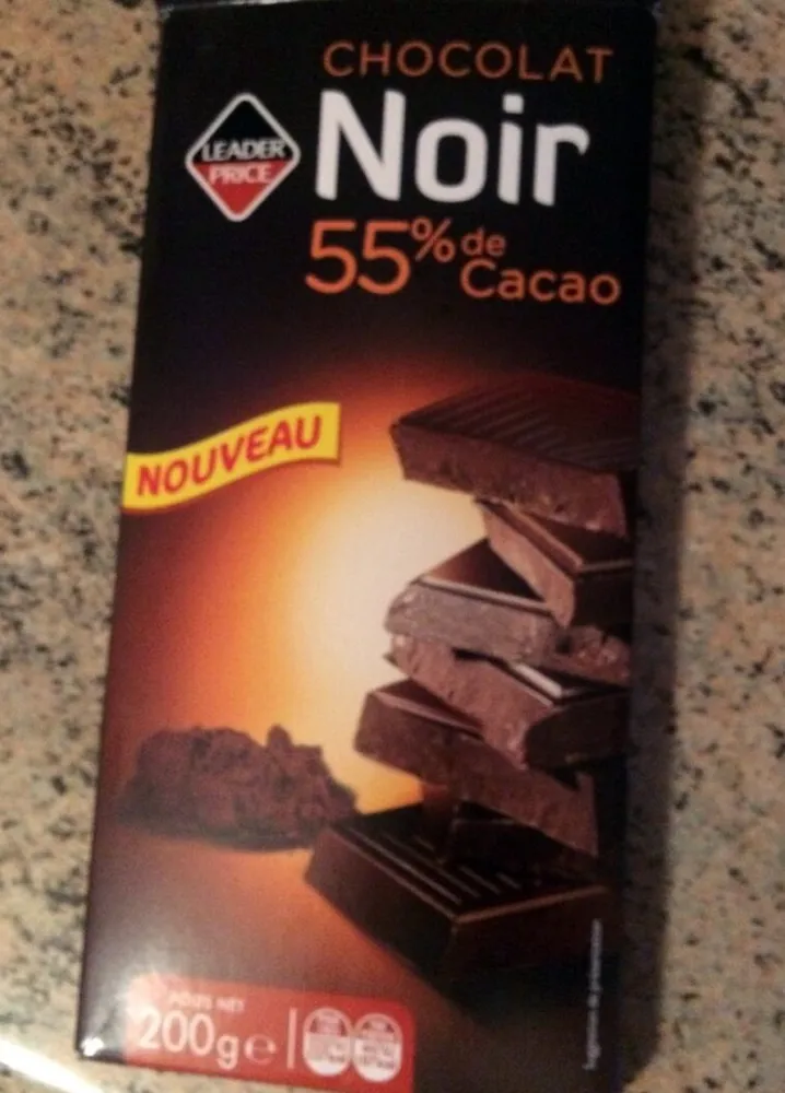 Chocolat noir 55% de cacao