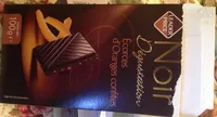 Dégustation - Chocolat Noir  aux écorces d'oranges confites