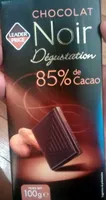 Chocolat Noir Dégustation 85% de Cacao