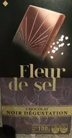 Chocolat noir dégustation fleur de sel