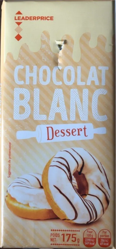 Chocolat blanc desserts