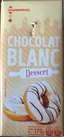 Chocolat blanc desserts
