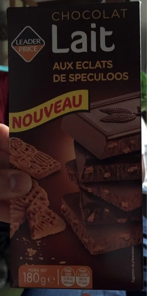 Chocolat au Lait aux Éclats de Speculoos