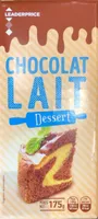 Chocolat lait dessert